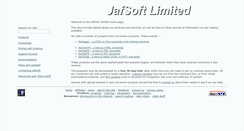 Desktop Screenshot of jafsoft.com